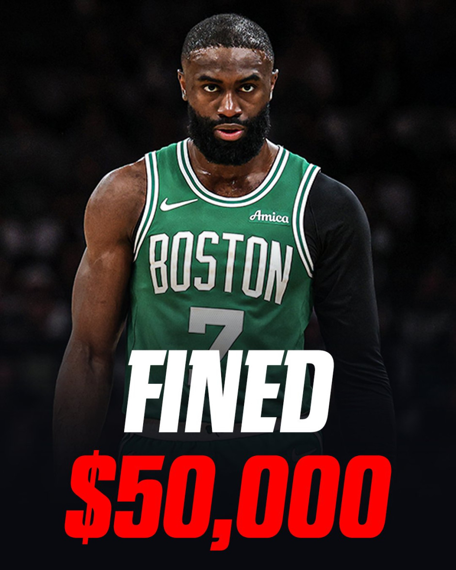 损失5万美元！NBA凯尔特人最新消息：杰伦·布朗因直播批评裁判被罚 首轮G7贡献33分9个篮板4次助攻