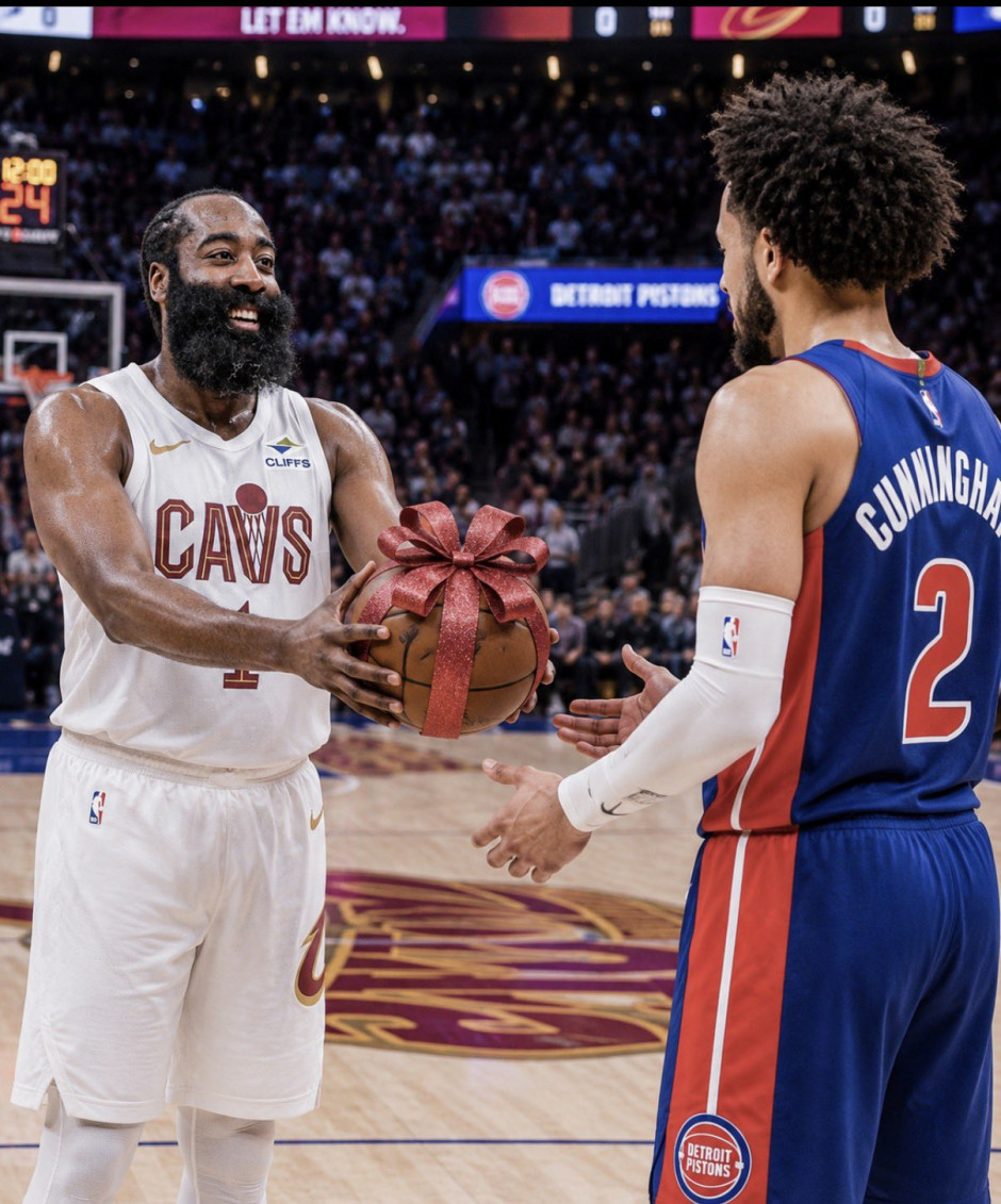 NBA半决赛录像完整版-骑士vs活塞G2全场回放（5.8）哈登低迷4失误创尴尬纪录 附比赛数据战报